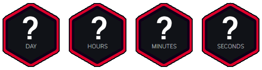 The countdown timer that shows when ZSGO is planned to release on Steam. Currently it is filled with question marks since it has been delayed by Steam Support.
